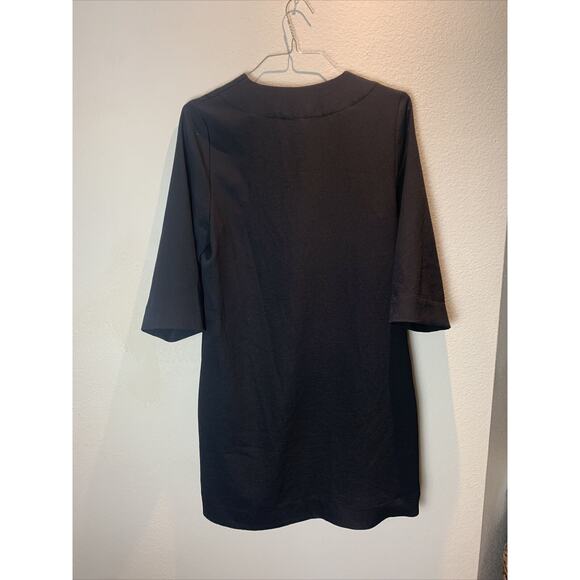 Cos, black short dress, 3/4 sleeves, size 8 - Picture 5 of 7